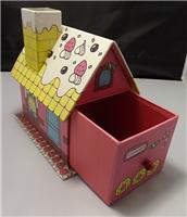 Supply of paper attached with chimney box toy box gift box storage box