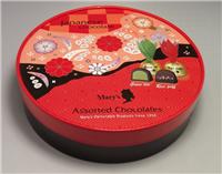 供应厂家生产圆形巧克力纸盒