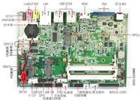 工控主板 厂家直销PCM3-N2703.5寸嵌入式主板凌动主板工控主板工业平板电脑.