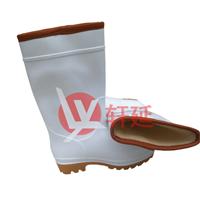供应保暖食品级雨鞋 防滑耐油雨鞋 PVC筒牛筋底雨靴