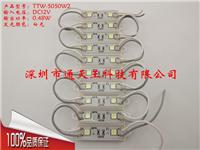 5050贴片二灯白光LED发光模组吸塑字模组中国台湾晶元芯片模组质保三年