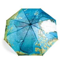 Supply lace umbrella, curved handle umbrella, three folding umbrella, umbrella foreskin, to OEM printing LOGO