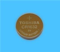 TOSHIBA东芝CR1632纽扣电池，锂锰电池，一次性电池，充电电池