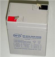 免维护HY-6V4铅酸蓄电池 电子秤电池/灯具用电池