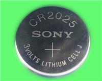 SONY索尼CR2025纽扣电池，锂锰电池,一次性电池