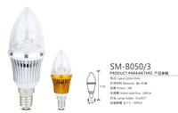 LED球泡灯，品牌燧明，型号SM-B050/3