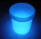 供应水性天蓝光长效夜光粉荧光粉发光粉