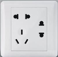 A4-009 enchufe de tres polos - interruptor de la pared de Ingeniería
