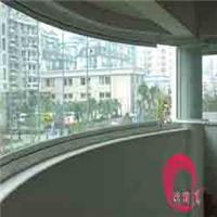 8MM tempered glass frameless folding balcony glazing windows cost