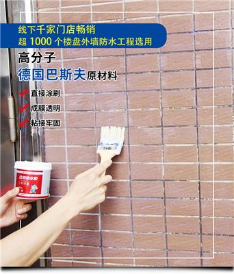 钦州防水材料**品牌产品外墙透明防水胶青龙牌