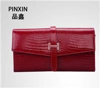 Xin latest recommended products in Europe and America crocodile smile wallet