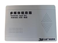 Ordinary plastic panel multimedia information box