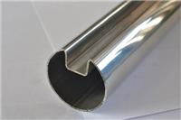 不锈钢凹槽管批发 201,304不锈钢凹槽圆管规格