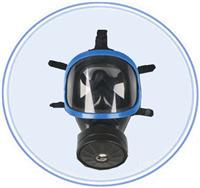济南职安健防护全面罩MFT3防毒面具 配小型滤毒罐