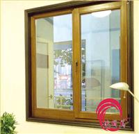 Shenzhen aluminum sliding window double glass doors and windows 80