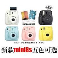富士拍立得一次成像相机新款 mini8s相机