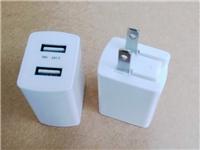 ASIAD亚天OEM 5V2.1a+1a 双USB旅行充电器 三星galaxy充电器 苹果iPhone充电器 数码产品充电器