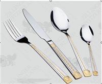 不锈钢刀叉勺 镀金刀叉勺 西餐刀叉勺 韩式刀叉勺