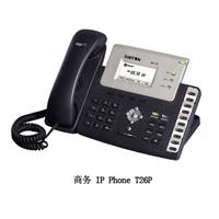 统一通信终端IP电话机；SIP电话机；VOIP电话机T26P