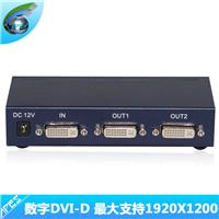 DVI分配器 數字DVI高清分配器 DVI分配器一分二 DVI分配器一進二出 DVI2口分配器