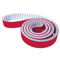 De plus la ceinture de plastique rouge, ceinture