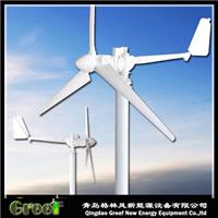 小型风力发电机，3KW自动偏尾高效家用风力发电机组