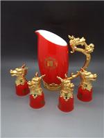 Leading Zodiac Cup Five-piece, gold-plated faucet high bone china cup Zodiac