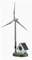 太阳能小房子播放器风车模型定制厂家