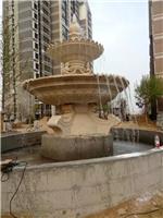 人造砂岩雕塑流水盆 园林景观水景 庭院喷泉