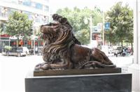铜狮子广东铸铜狮子，佛山铸造铜狮子