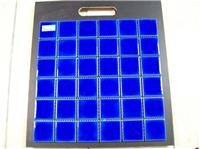 Supply Hainan blue ceramic mosaic manufacturers - Pool skid ceramic mosaic tile price