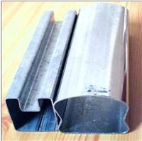 Production of hot dip galvanized D-shaped tube / factory - production of hot dip galvanized D-shaped tube / manufacturer - Pictures