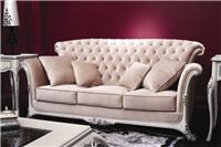 欧式新古典客厅实木沙发，会所沙发，佛山品牌沙发厂家直销