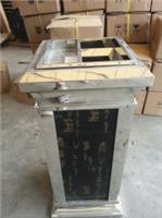 Shenzhen custom stainless steel trash can garbage bin ash barrel wholesale hotel suppliers