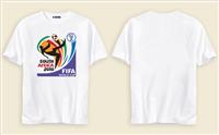 Guangzhou Cultural shirt customized, World Cup T-shirt wholesale, free printing, short
