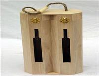 专业供双只手提包装木盒&曹县宏博木制品山东红酒盒加工厂