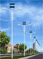 10米太阳能路灯杆 11米太阳能路灯杆 高邮市伏亮照明器材厂
