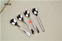 发韩版弯勺子 餐具不锈钢勺子 创意勺子 冰淇淋勺子 西餐刀叉