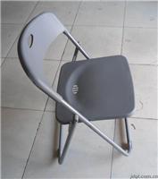 冠禾供应展会参展用折叠椅子 标摊洽谈折叠椅 铝合金洽谈椅子 灰色塑料折叠椅