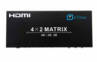 HDMI splitter HDMI1.4 4x2 Matrix 3D HDMI 1.4a video format 4K x 2K 1080P
