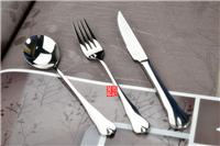 水滴系列 刀叉勺三组件 新款 不锈钢餐具 西餐刀叉 不锈钢勺子
