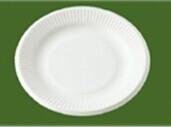 供应一次性纸浆环保餐具P001、6英寸盘