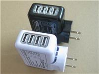 亚天电子TC09 usbCharger 4个usb接口旅行充电器 saa认证4usb充电器 4个usb充电器2.1a