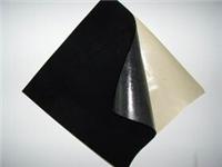 Self-adhesive black velvet on the back