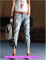 Wholesale cheap fashion jeans fashion jeans stock cheap wholesale T-shirt wholesale manufacturers