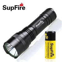 SupFire 26650强光手电筒 L6 充电LED手电 家用神火探照明灯