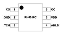 供应RH6610单键无级调光触摸芯片LED台灯用触摸ic