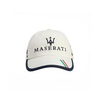 玛莎拉蒂高尔夫白色帽子 玛莎拉蒂4S店 赛事活动定制高尔夫球帽