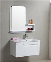 供应千百度白色高质量现代浴室柜QS9810