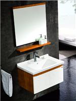 宜家墙挂式浴室柜现代实木卫浴柜批发热销浴室家具QS7805